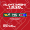 Sungei Kadut MRT Station Keychain