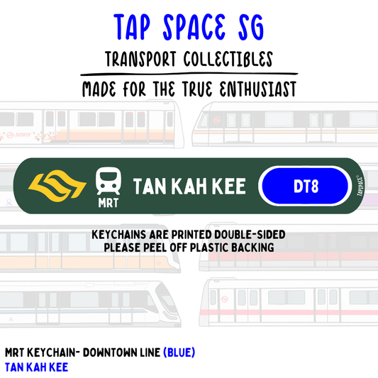 Tan Kah Kee MRT Station Keychain