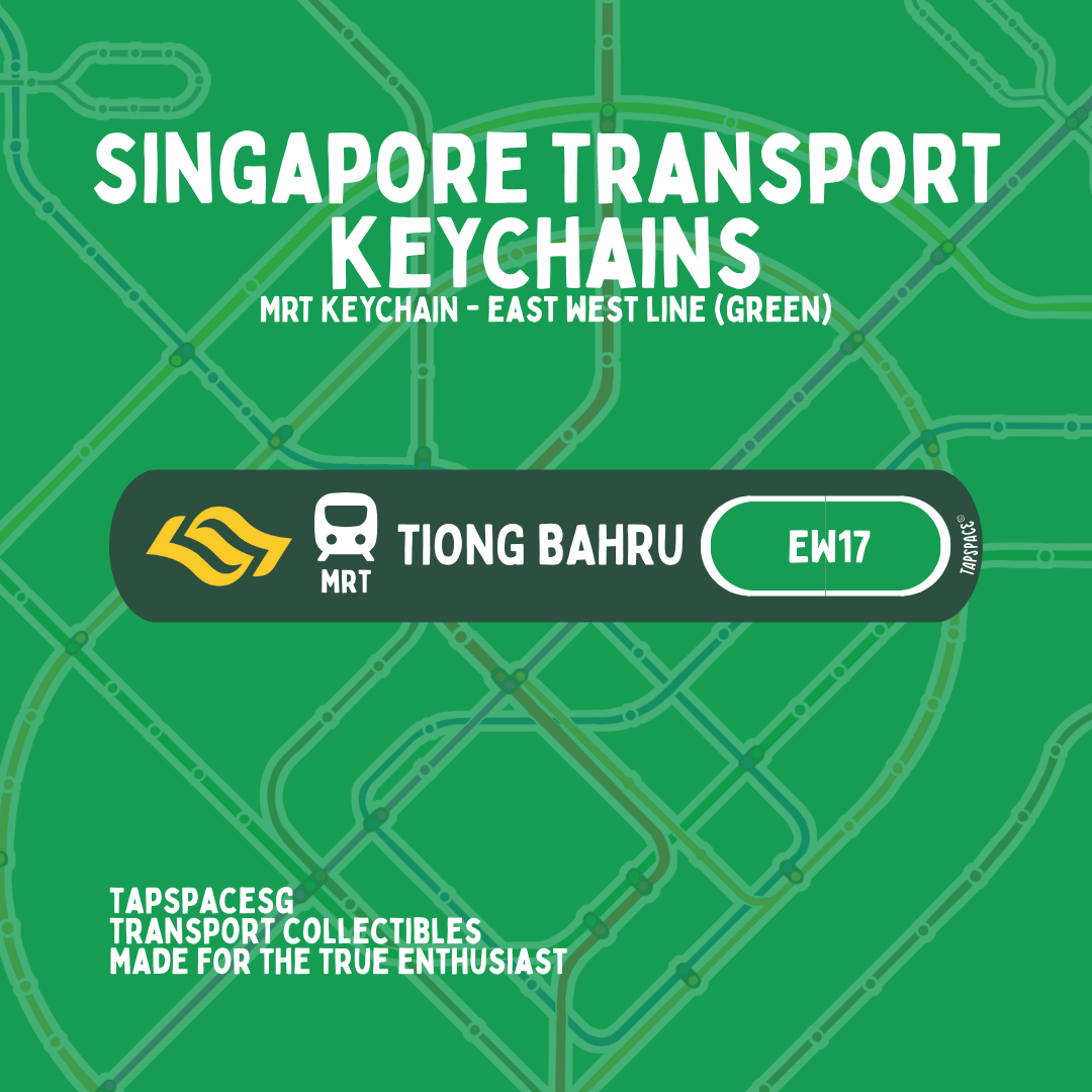 Tiong Bahru MRT Station Keychain