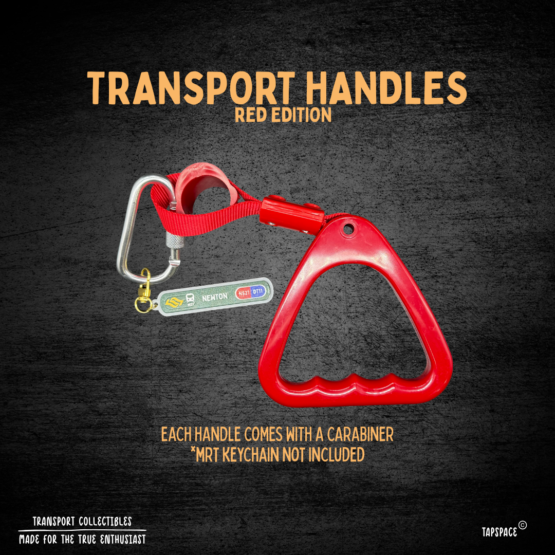Bus and Train Handle Red - The Transport Handle