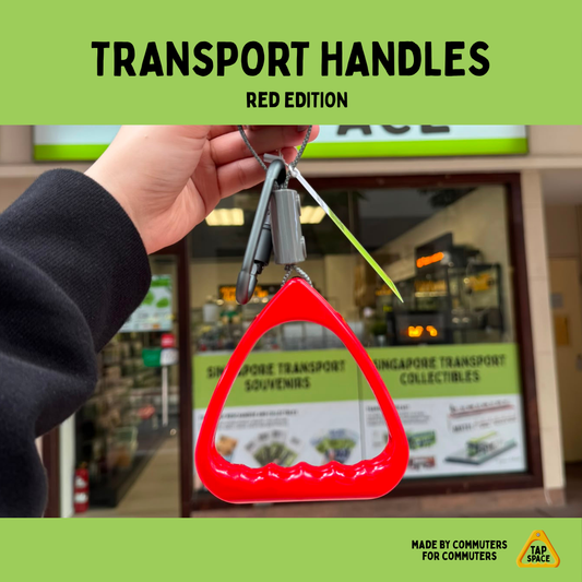 Bus and Train Handle Red - The Transport Handle
