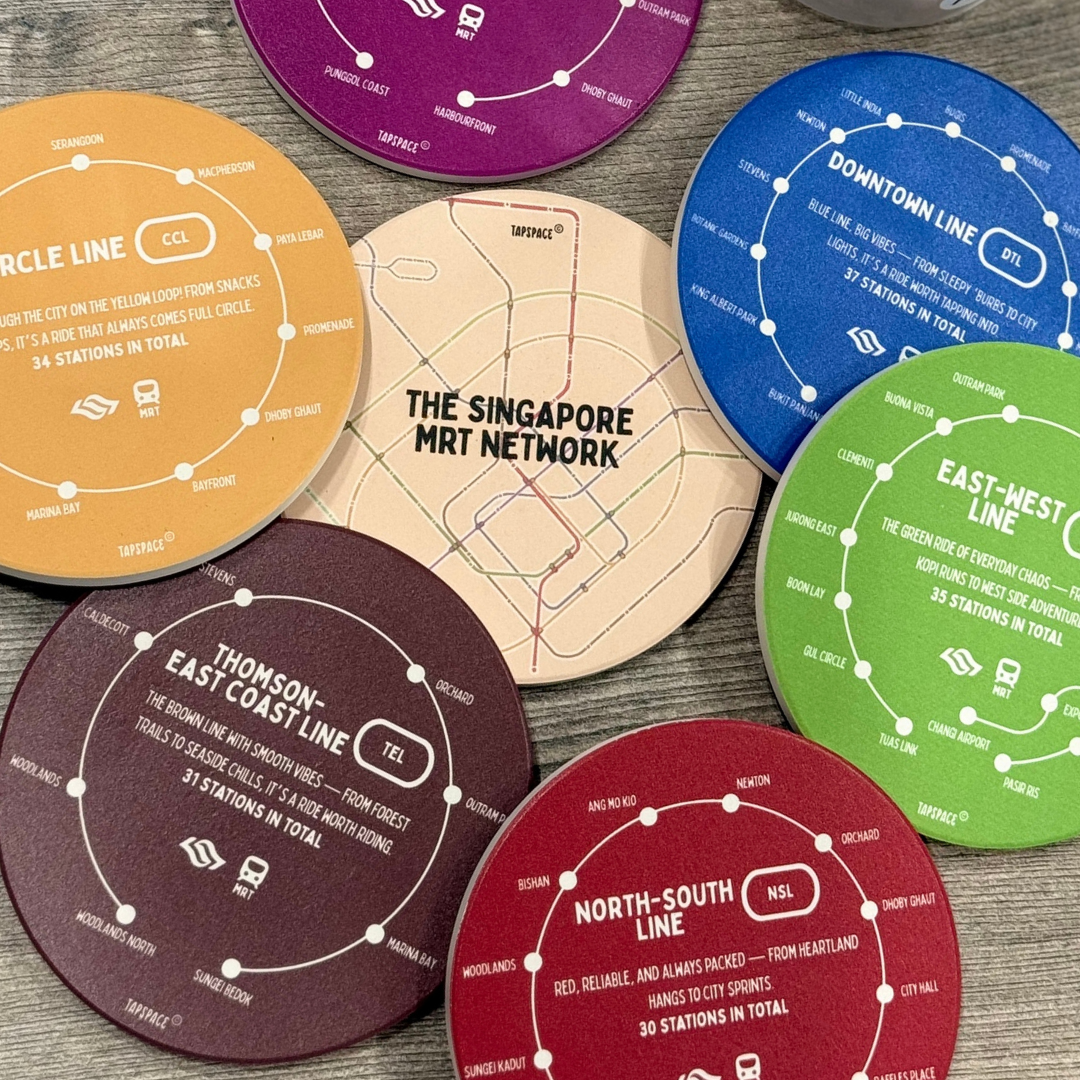 The MRT Map Transport Coasters