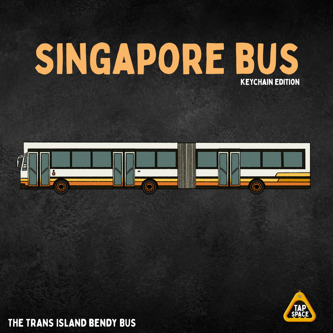 The Trans-Island Bendy Bus Keychain