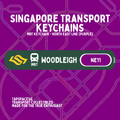 Woodleigh MRT Station Keychain