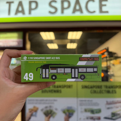 (MC) SG49 MAN A22 Green Single Decker Bus - SVC 965