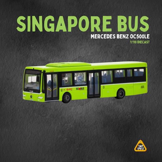 (MC) SG 77 Mercedes OC500LE Green - Svc 985