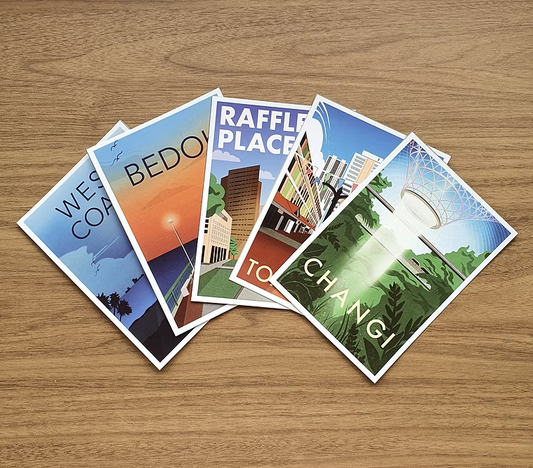 (ILSG) Singapore Postcards