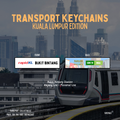 Bukit Bintang Station Keychain