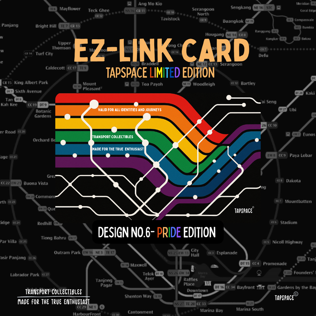 Pride Map Series EZ-Link Card TapSpace Limited Edition