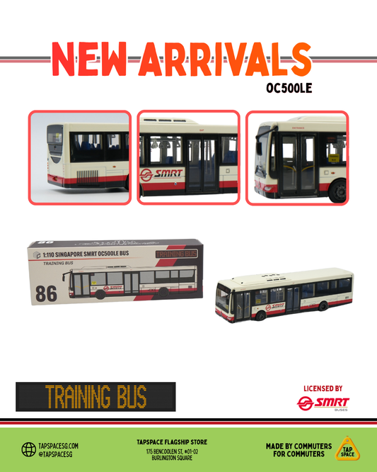 (MC) SG86 SMRT OC500LE Training Bus