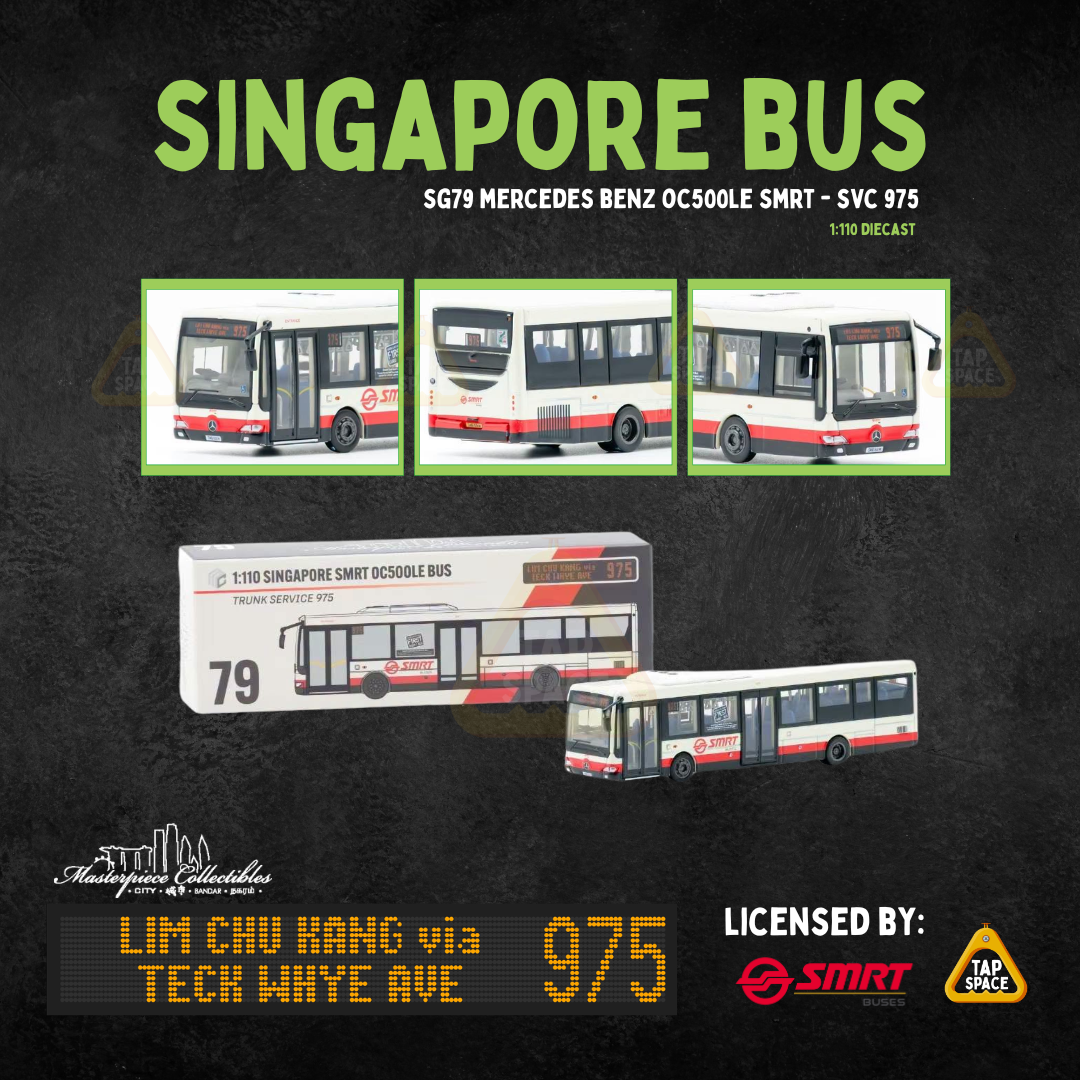 (MC) SG79 Mercedes Benz OC500LE  Bus - SVC 975
