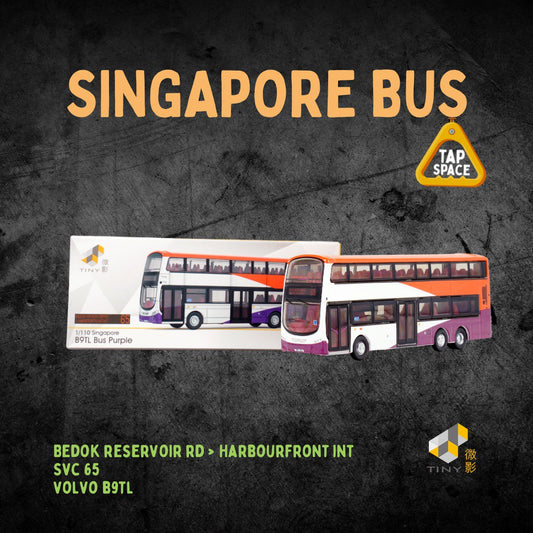 SG 24 TINY B9TL Diecast Bus- SVC 65